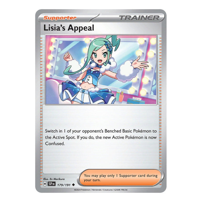 Pokémon Tcg: Surging Sparks - 179/191 - Lisia's Ap [reverse]