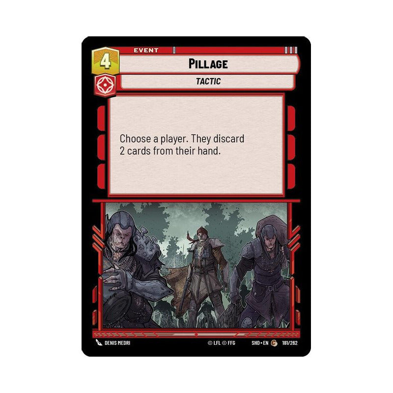 Star Wars Tcg: Sotg - 181/262 - Pillage [foil]