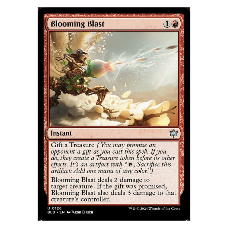 Mtg: Bloomburrow - 126 - Blooming Blast [foil]