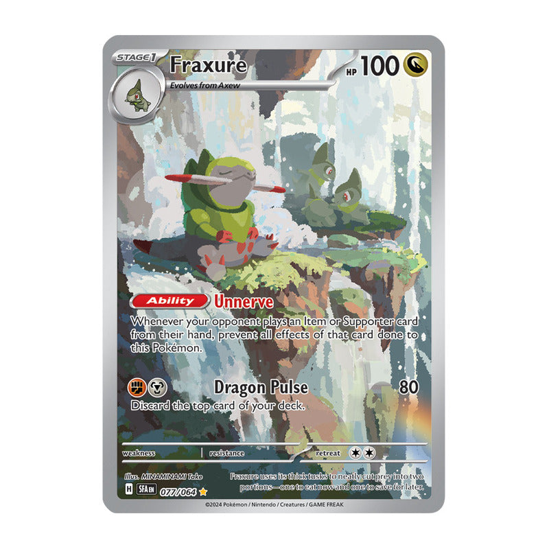 Pokémon Tcg: Shrouded Fab - 077/064 - Fraxure