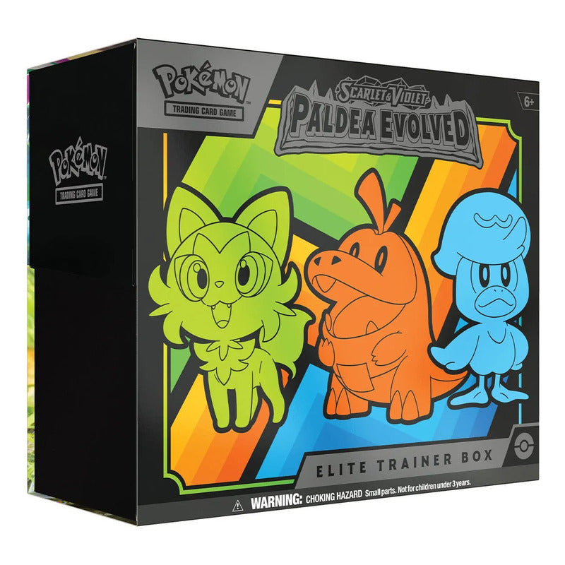 Paldea Evolved - Elite Trainer Box - Etb Pokemon Inglés