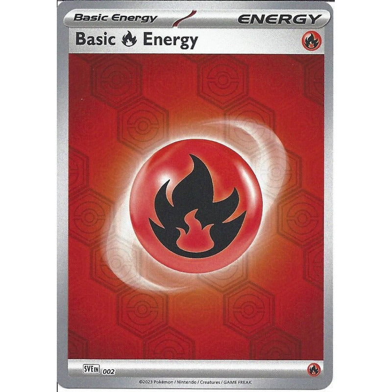 Pokémon Tcg: Shrouded Fab - Basic Fire Energy [reverse]