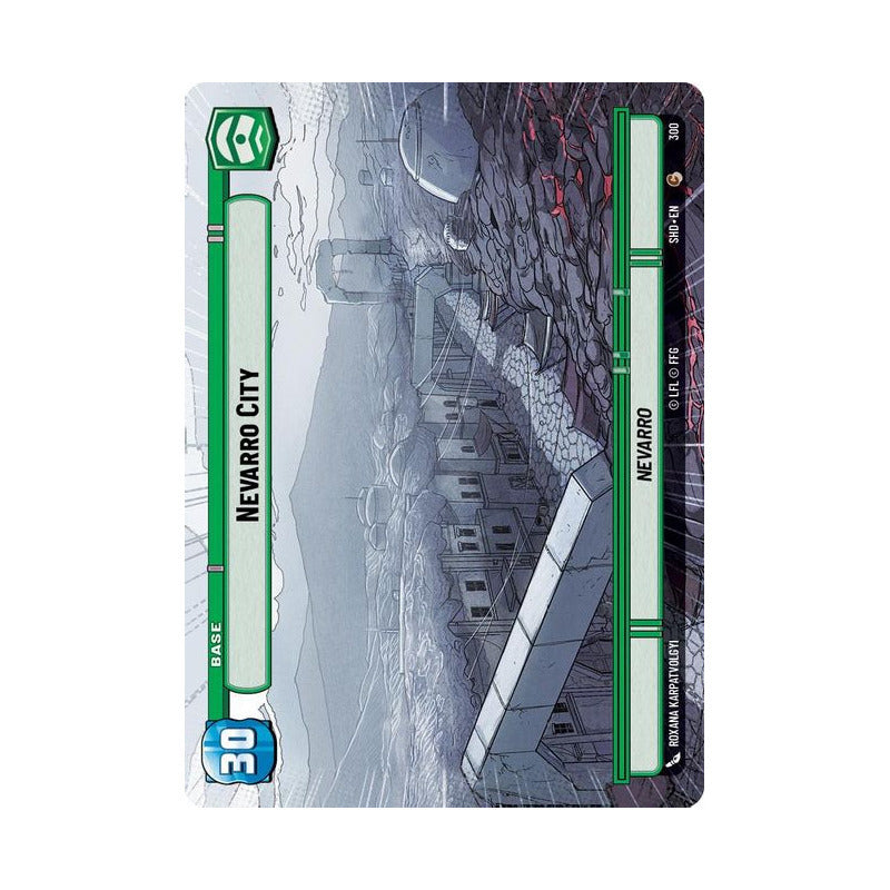 Star Wars Tcg: Sotg - 300 - Nevarro City - Neva [hyperspace]