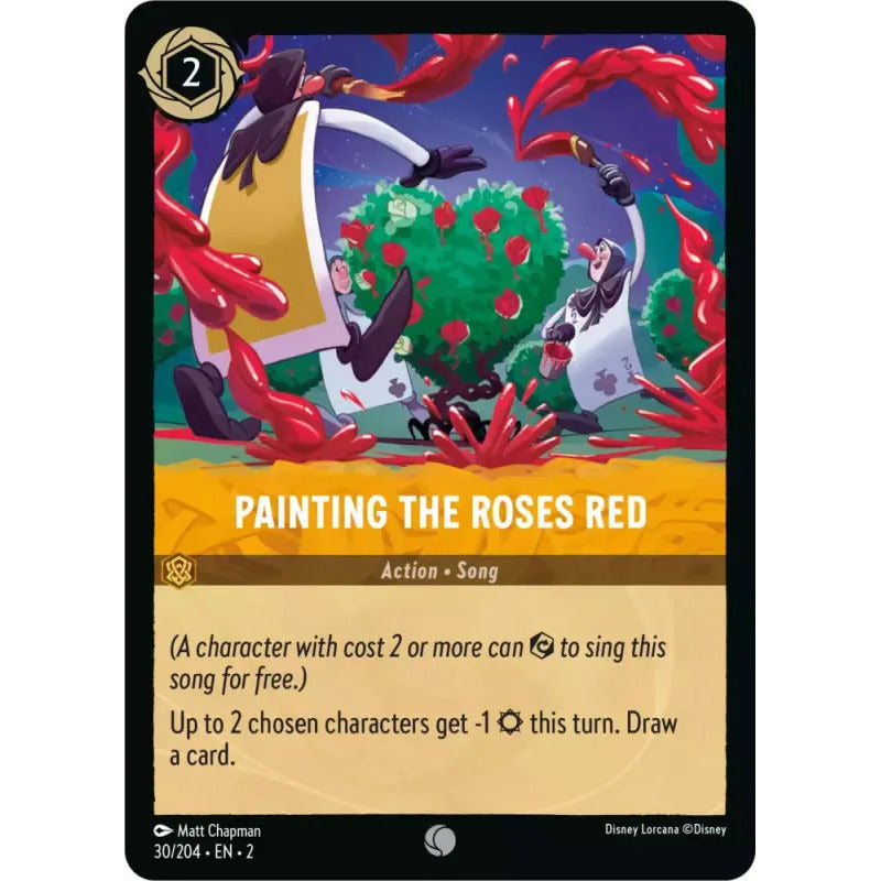 Lorcana: Rotf - 030/216 - Painting The Roses Red [foil]