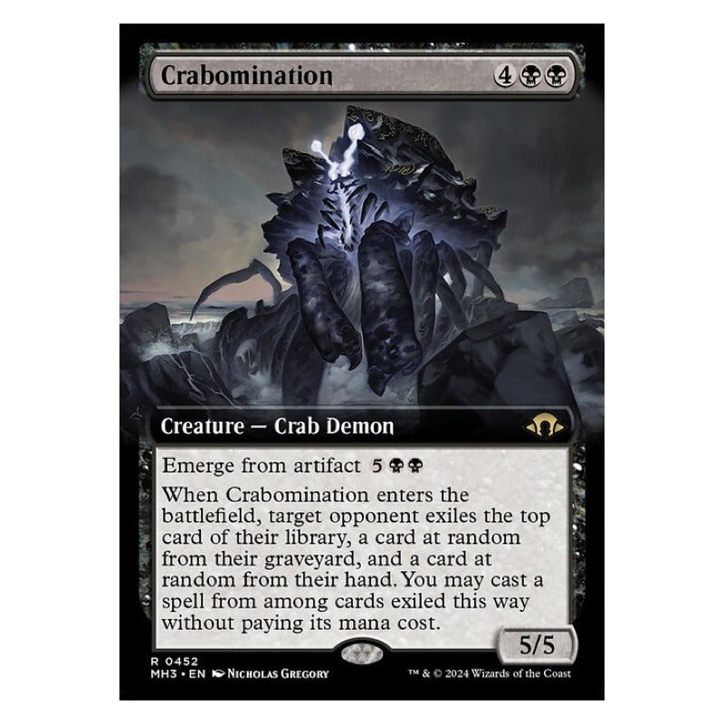 Mtg: Mh3 - 452 - Crabomination [extended]