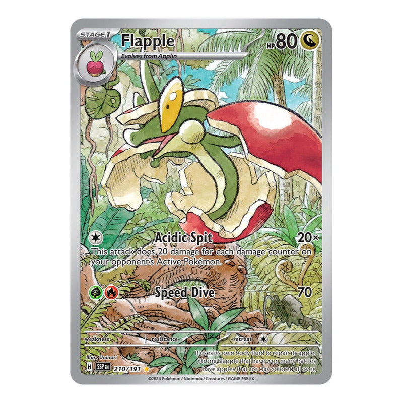 Pokémon Tcg: Surging Sparks - 210/191 - Flapple