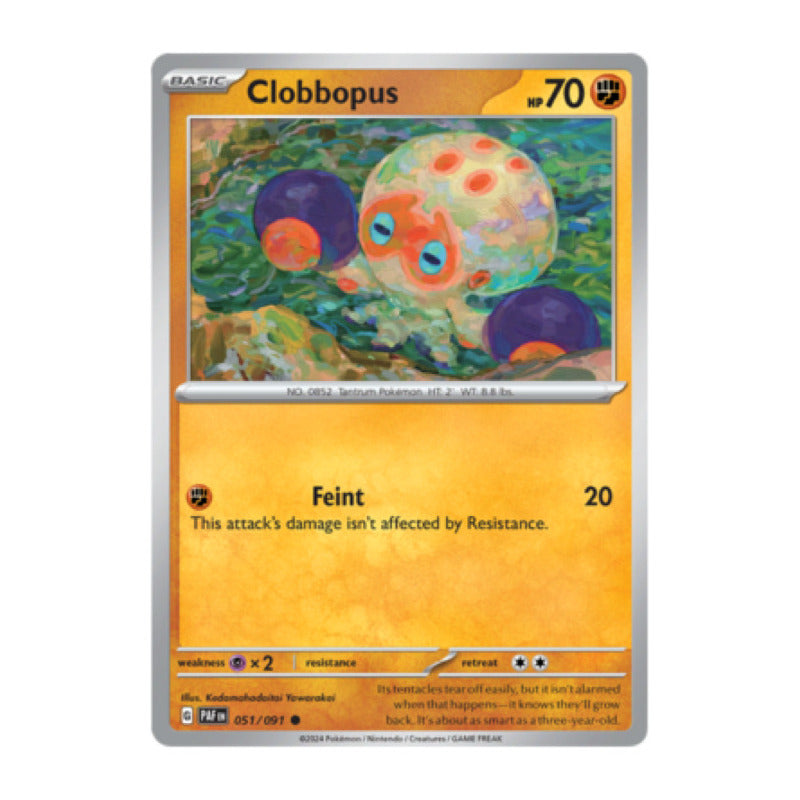 Paldean Fates - 051/091 - Clobbopus