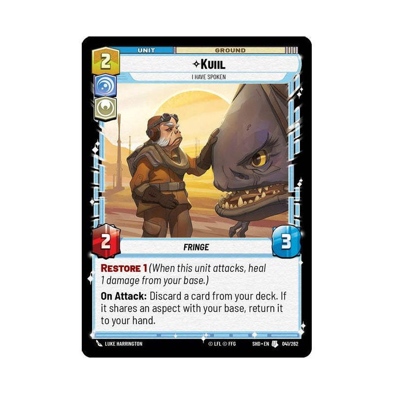 Star Wars Tcg: Sotg - 041/262 - Kuil [foil]