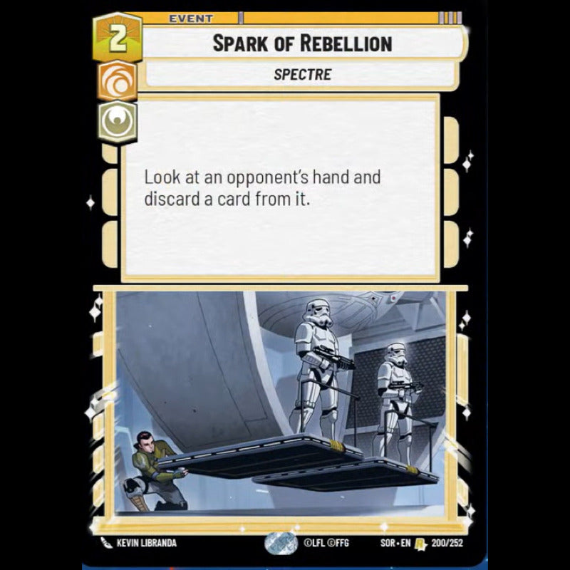 Star Wars: Sor - 200/268 - Spark Of Rebellion