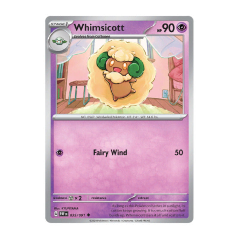 Paldean Fates - 035/091 - Whimsicott