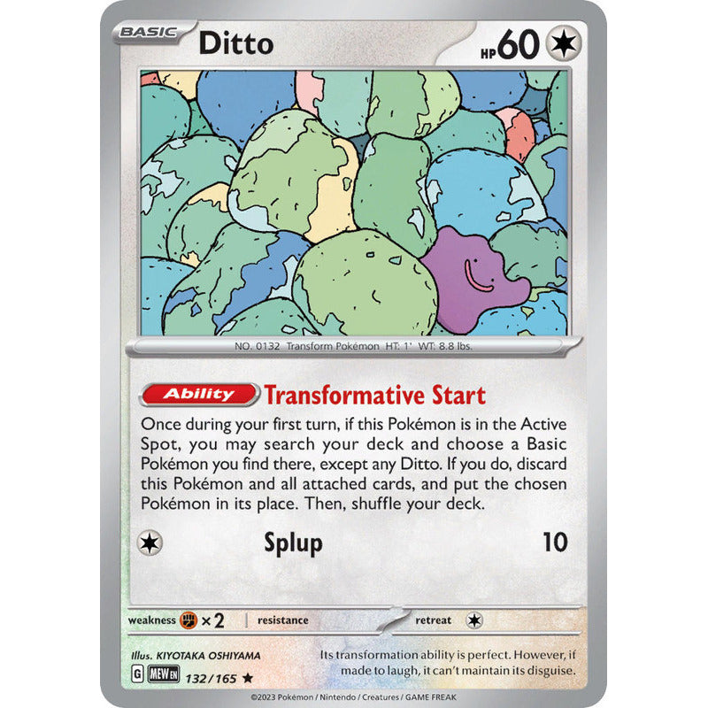 Pokémon Tcg: 151 - 132/165 - Ditto