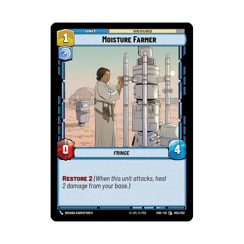 Star Wars Tcg: Sotg - 055/262 - Moisture Farmer [foil]