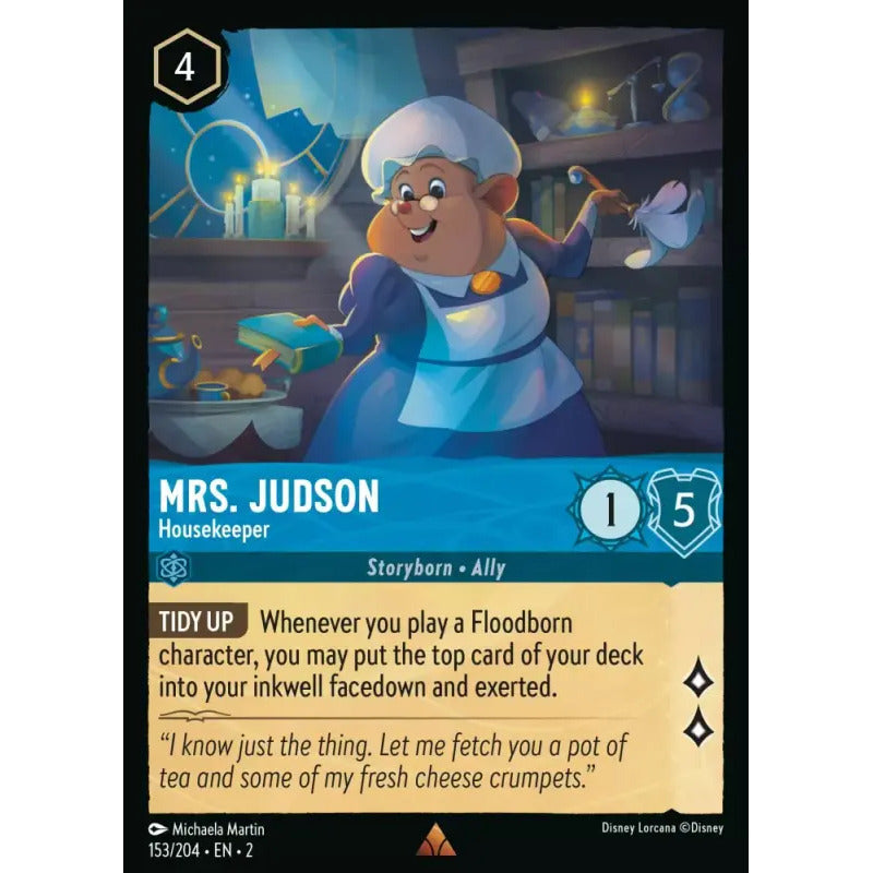 Lorcana: Rotf - 153/216 - Mrs. Judson - Housekeeper