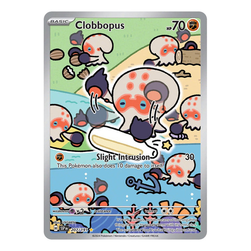 Pokémon Tcg: Surging Sparks - 207/191 - Clobbopus