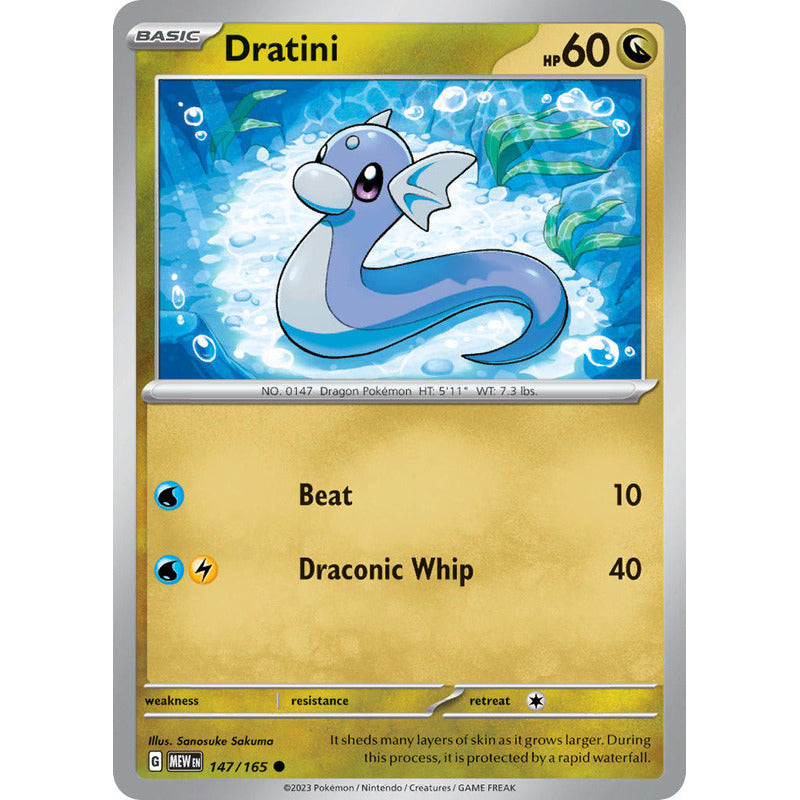 Pokémon Tcg: 151 - 147/165 - Dratini