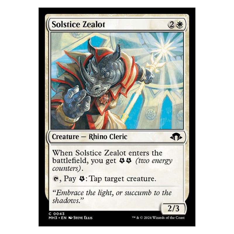 Mtg: Mh3 - 043 - Solstice Zealot [foil]