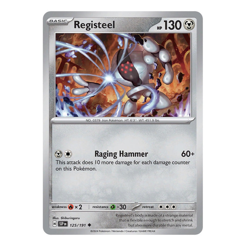 Pokémon Tcg: Surging Sparks - 125/191 - Registeel