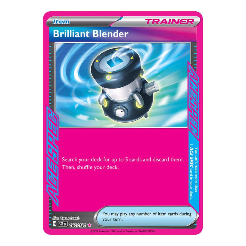 Pokémon Tcg: Surging Sparks - 164/191 - Brilliant Blender