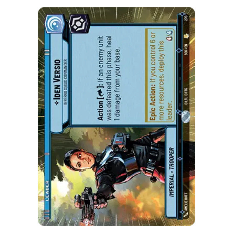 Star Wars Tcg: Sor - 270 - Iden Versio [hyperspace]