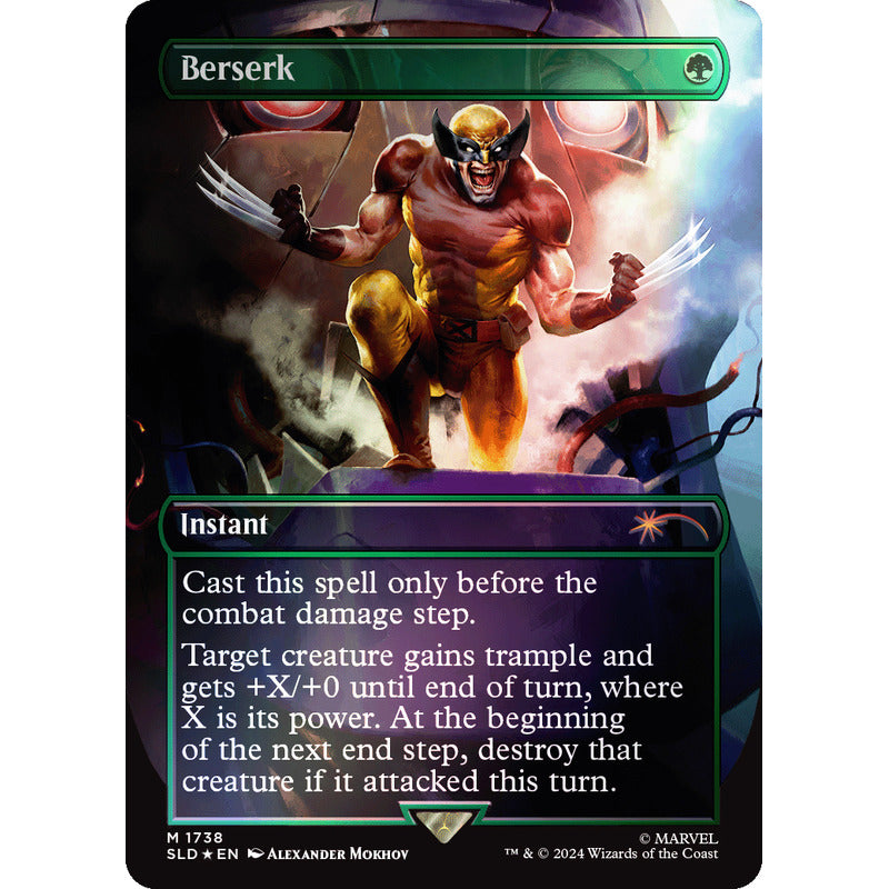 Mtg: Secret Lair Marvel - Wolverine [normal]