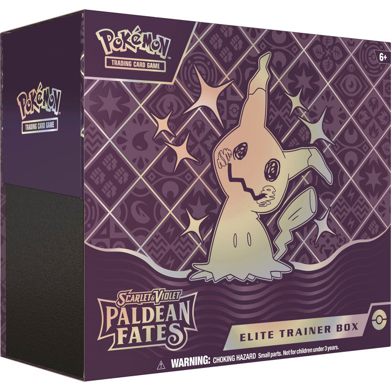 Paldean Fates - Elite Trainer Box Etb - Pokemon Tcg Español