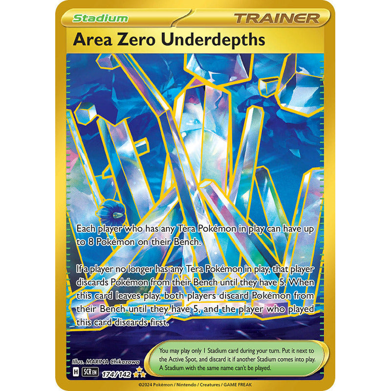 Pokémon Tcg: Stellar Crown - 174/142 - Area Zero Underdepths