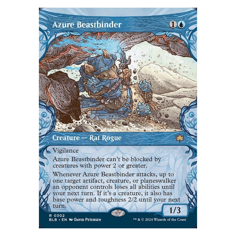 Mtg: Bloomburrow - 302 - Azure Beastbinder