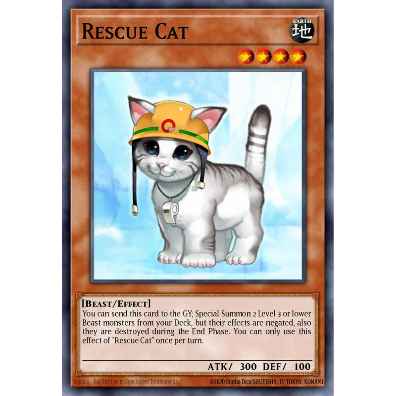 Yugioh: Rarity 2 - Ra02-en001 Rescue Cat [ur]