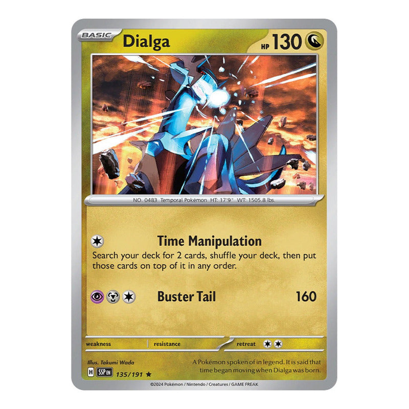 Pokémon Tcg: Surging Sparks - 135/191 - Dialga (holo)