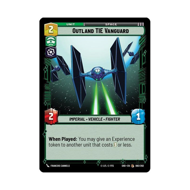 Star Wars Tcg: Sotg - 082/262 - Outland Tie Vanguard [foil]