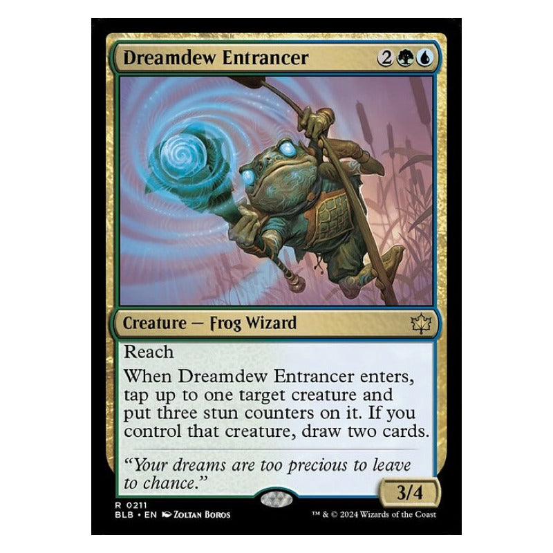 Mtg: Bloomburrow - 211 - Dreamdew Entrancer [foil]