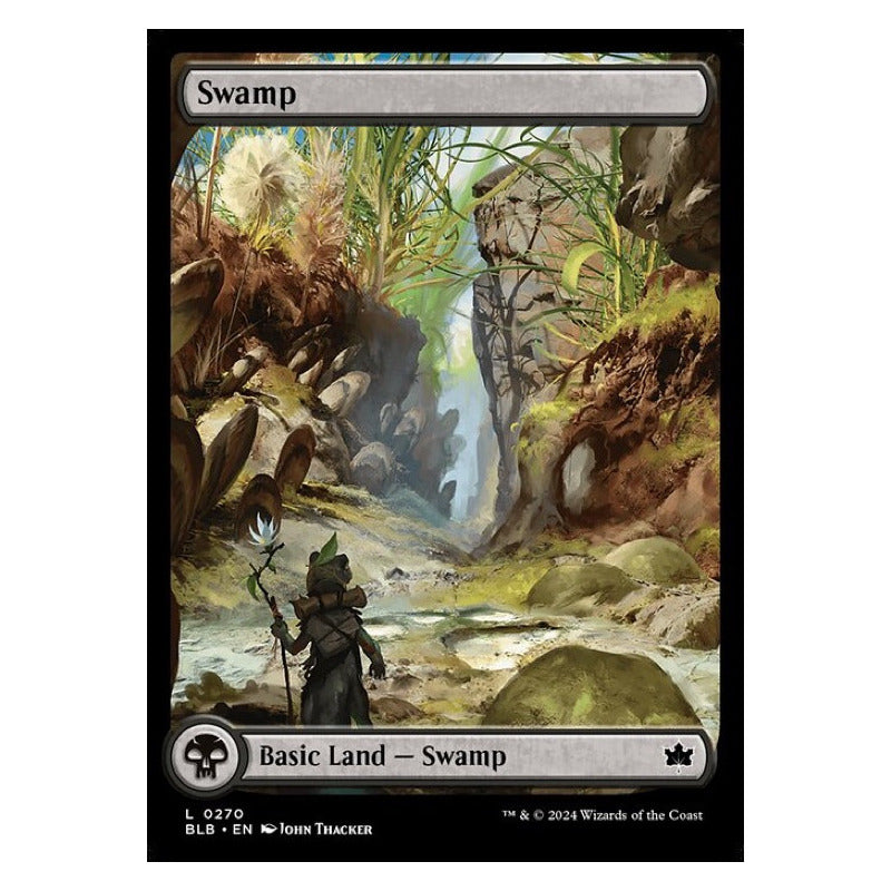 Mtg: Bloomburrow - 270 - Swamp [foil]