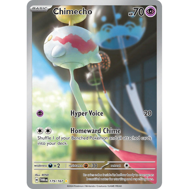 Pokémon Tcg: Twilight Masq - 179/167 - Chimecho