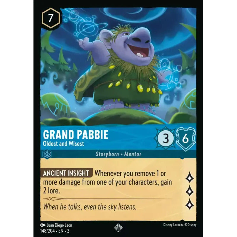 Lorcana: Rotf - 148/216 - Grand Pabbie - Oldest And Wisest