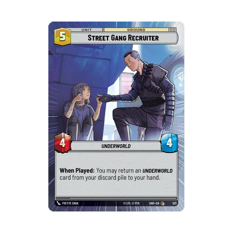 Star Wars Tcg: Sotg - 521 - Street Gang Recruit [hyperspace]