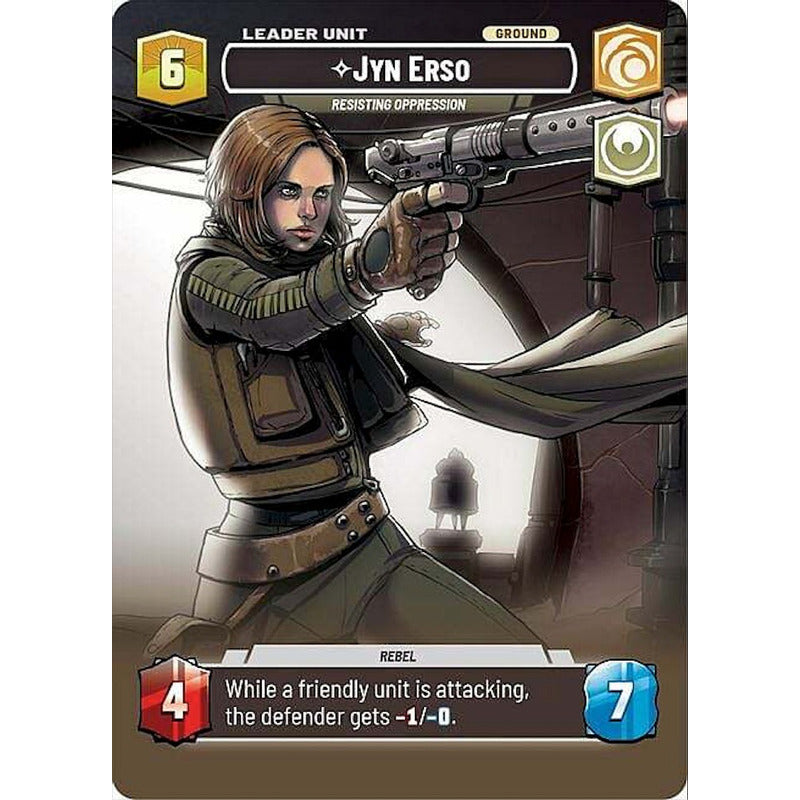 Star Wars Tcg: Sor - 268/268 - Jyn Erso [showcase]