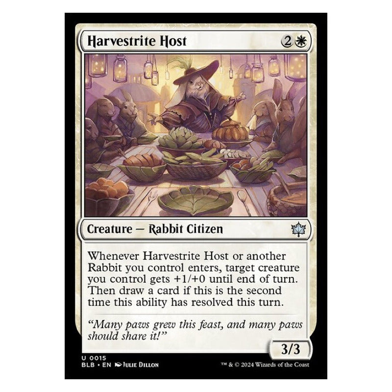 Mtg: Bloomburrow - 015 - Harvestrite Host [foil]