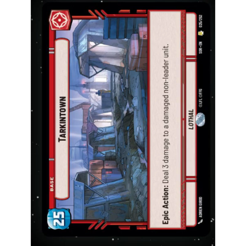 Star Wars Tcg: Sor - 025/268 - Tarkintown [foil]