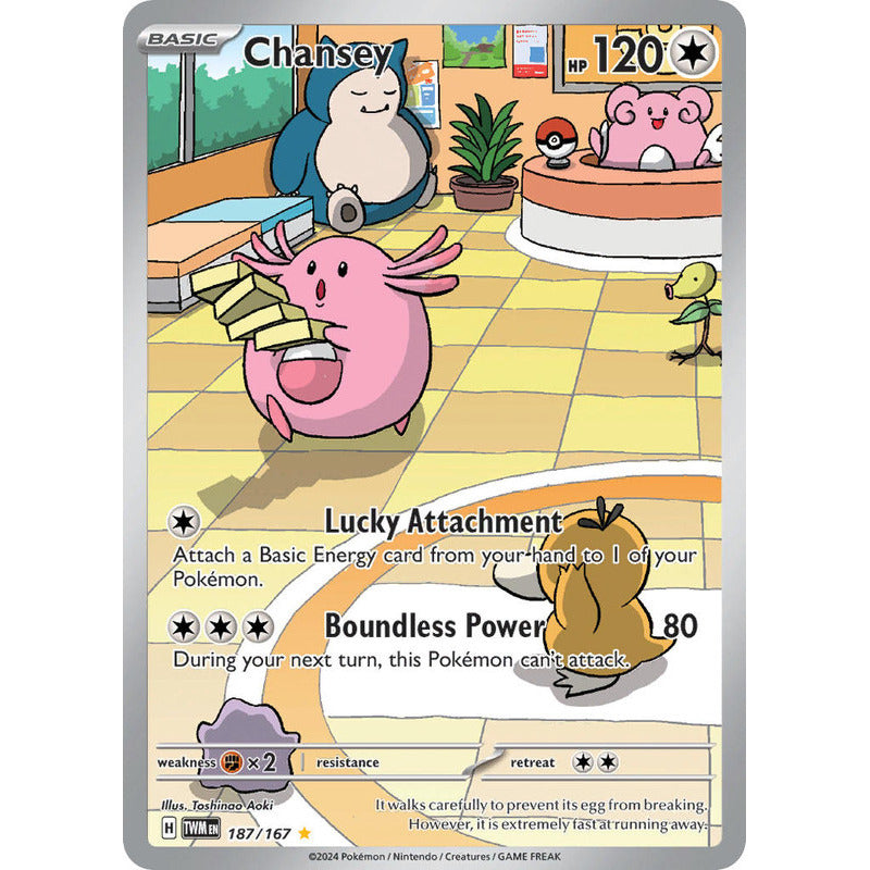 Pokémon Tcg: Twilight Masq - 187/167 - Chansey