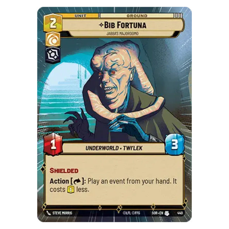 Star Wars Tcg: Sor - 440 - Bib Fortuna [hyperspace]