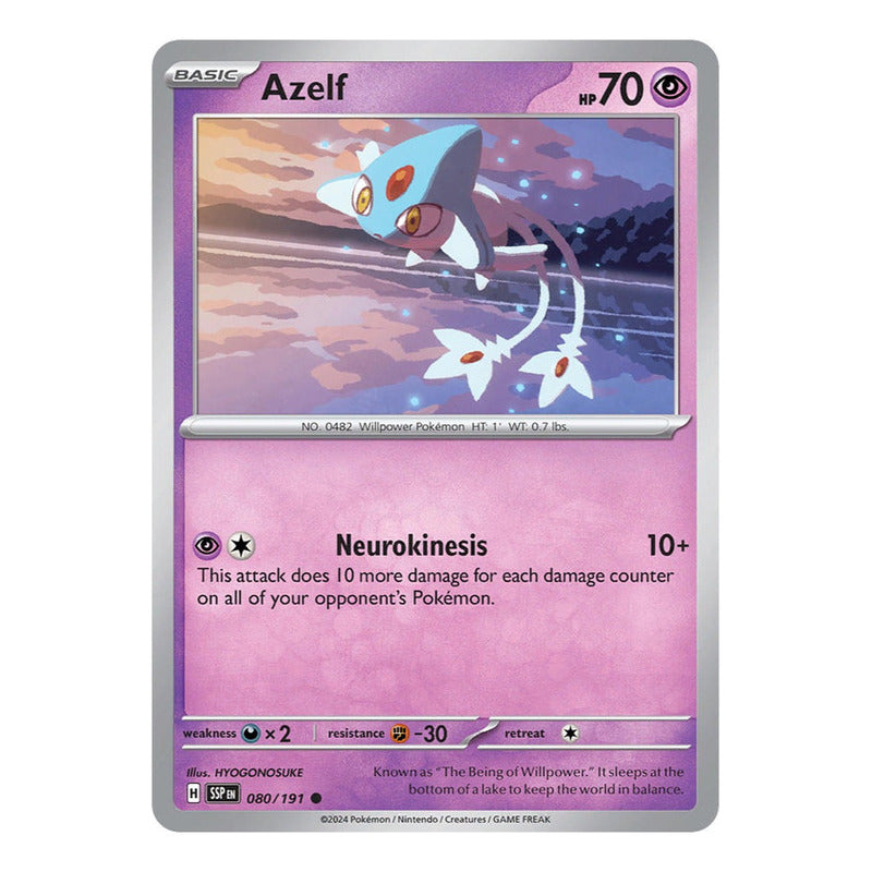 Pokémon Tcg: Surging Sparks - 080/191 - Azelf