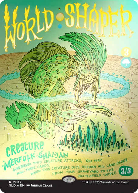 MTG Secret Lair - Garden Buds Rainbow Foil