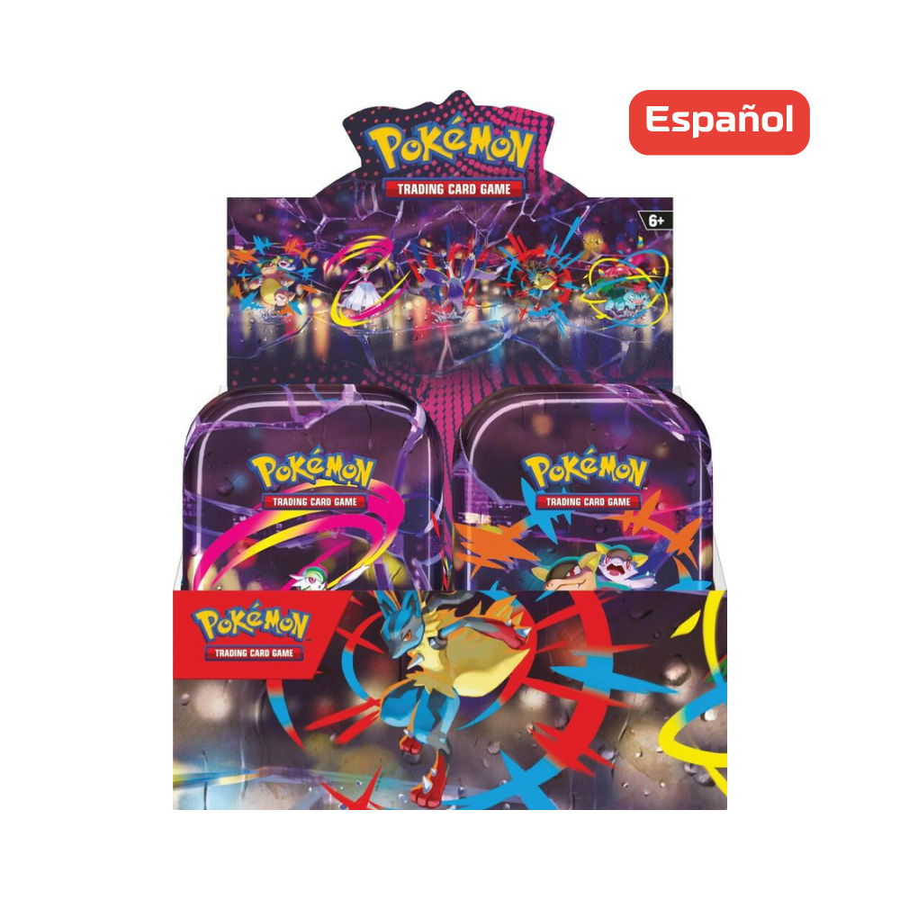 Pokémon TCG - Mega Evolution - Mini Tin Display - Español