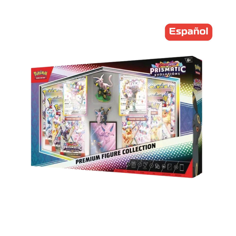 Pokémon TCG - Prismatic Evolutions - Premium Figure Collection - Español