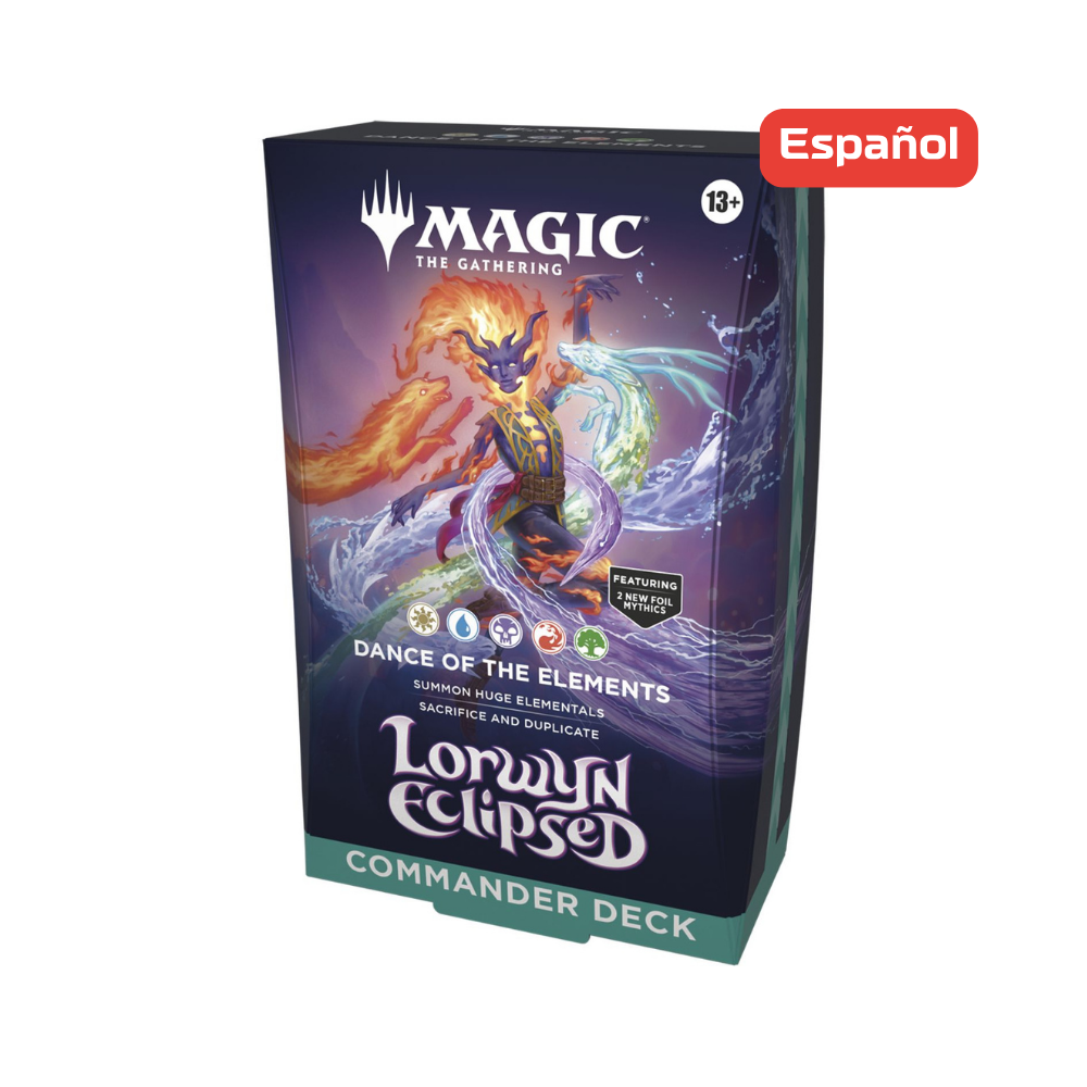 Magic The Gathering - Lorwyn Eclipsed - Commander Deck - Dance of the elements - Español
