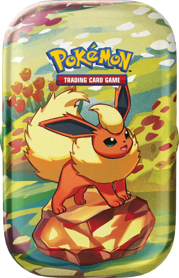 Mini Tin - Prismatic Evolutions - Flareon (inglés)