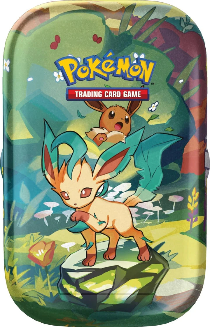 Mini Tin - Prismatic Evolutions - Leafeon (inglés)