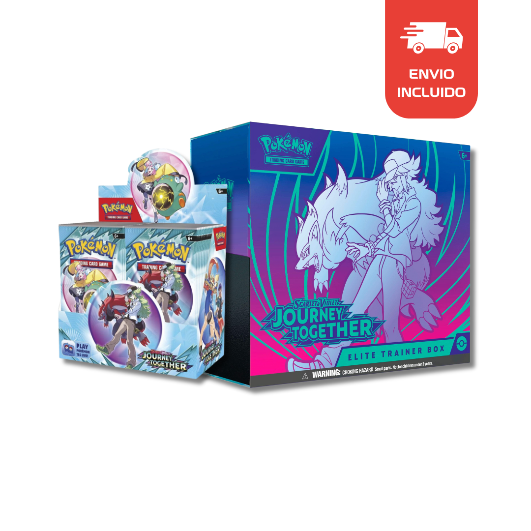 (PREVENTA) 1 ETB + 1 Booster Display Box - Journey Together - Inglés (APARTADO LEER DESCRIPCION)