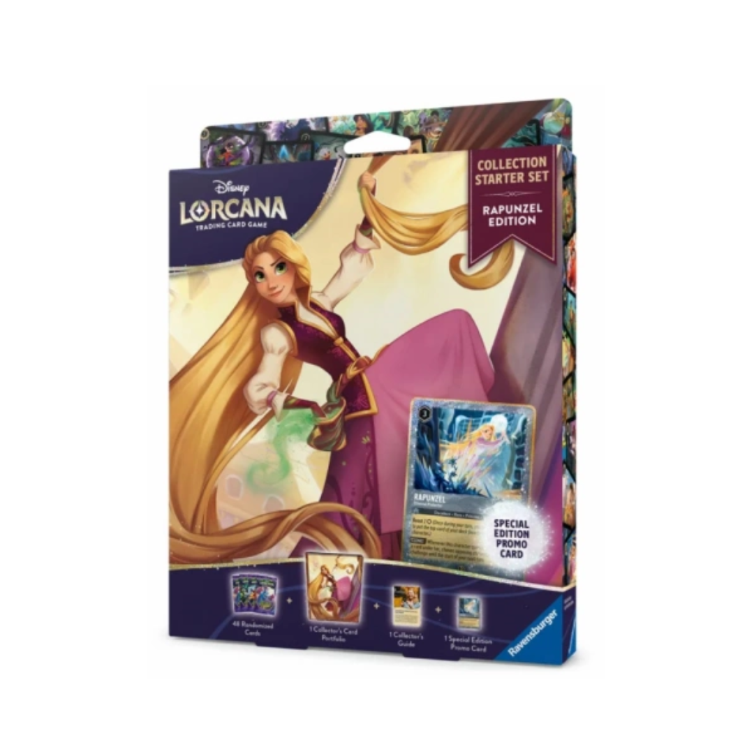 (APARTADO) Lorcana Disney TCG - Attack Of The Vine [Set 13] - Collection Starter Set - Rapunzel Edition - Inglés (LEER DESCRIPCIÓN)
