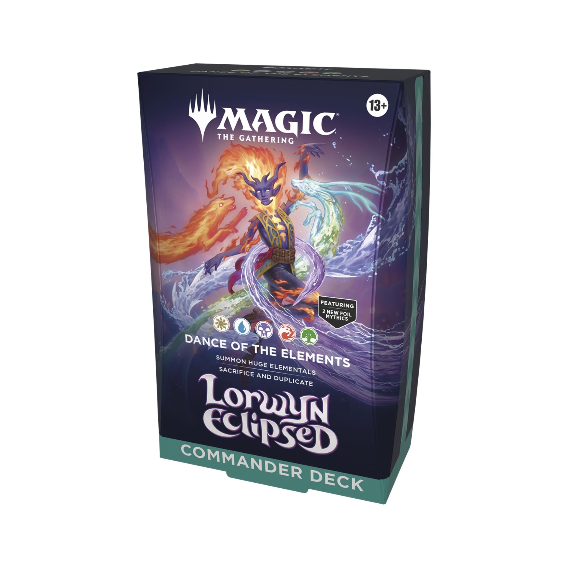 (VENTA ANTICIPADA) Magic The Gathering - Lorwyn Eclipsed - Commander Deck - Dance of the elements - Español (LEER DESCRIPCION)